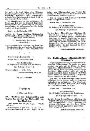 Amtsbezeichnung "Oberstudiendirektor (-direktorin)" : [Erziehung] ; [Für das Reich] ; [Amtliche Erlasse] ; [Amtlicher Teil]