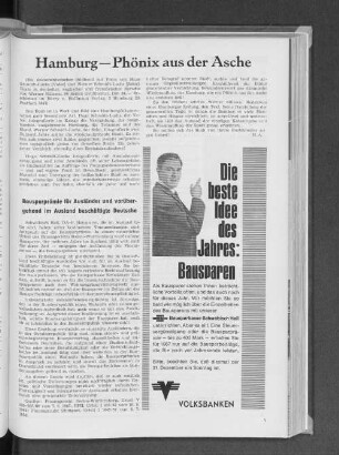 Hamburg- Phönix aus der Asche
