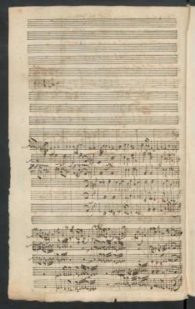 Warum betrübst du dich mein Herz. Auszüge; T, orch, bc; g-Moll