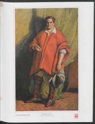 Arte argentino - Retrato : Óleo de C. Bernaldo de Quirós