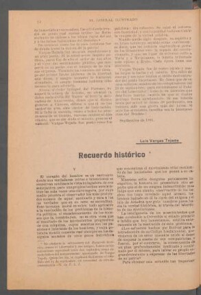 Recuerdo histórico : [Dos capítulos]