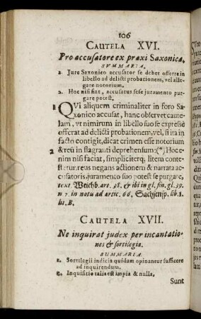 Cautela XVII. - Cautela XX.