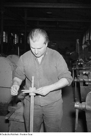 Porträt eines Arbeiters