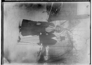 Fasnacht im Josefinenstift (Klösterle) 1929; Zwei Narren