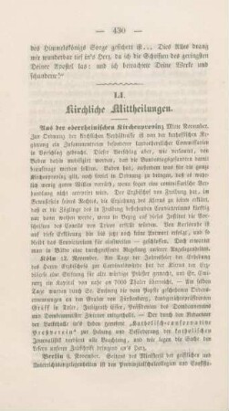 430-432 Kirchliche Mittheilungen