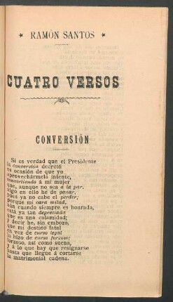 Conversión