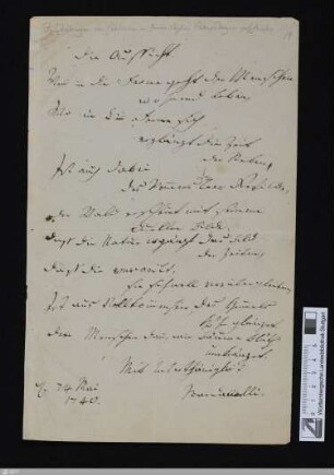 Die Aussicht (Wenn in die Ferne geht ...) - Homburg.I,19 : [StA 2,312/926]