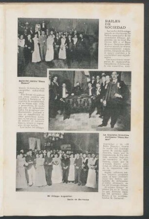 Bailes de sociedad