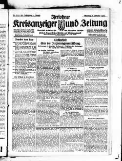 Iserlohner Kreisanzeiger und Zeitung. 1898-1949