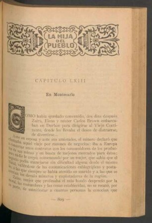 Capítulo LXIII - En Montecarlo
