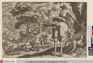 [Wolfs- und Hirschjagd; Wolf and Stag Hunt]
