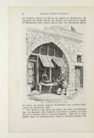 Fig.1. Kaufladen aus dem 14. Jahrhundert