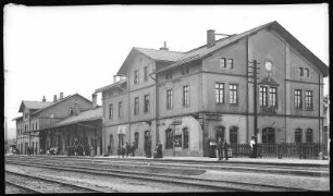 Flöha. Bahnhof