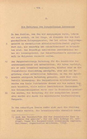 X. Die Bedeutung des burgundischen Heerwesens