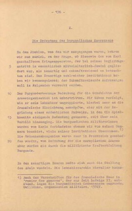 X. Die Bedeutung des burgundischen Heerwesens