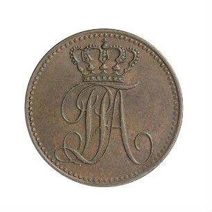 Münze, 1/4 Groten, 1846