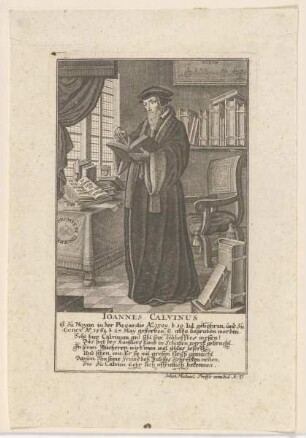 Bildnis des Ioannes Calvinus