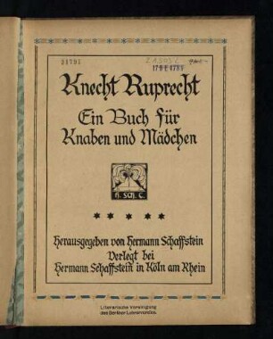 5: Knecht Ruprecht - 5.[ca. 1907]