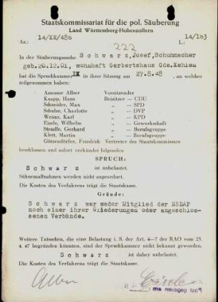 Schwarz, Josef