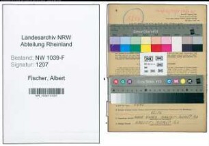Entnazifizierung Albert Fischer , geb. 07.09.1904 (Landwirtschaftsarbeiter)