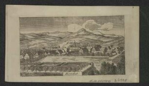 Ansicht von Herrnhut, Stich, um 1840 : Herrnhut. - [S.l.] , [um 1820?] 1820. - 1 Kunstbl. : Stich ; 12 x 7 cm