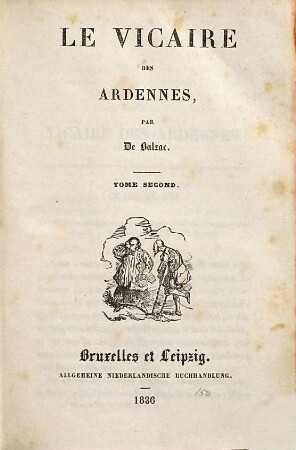 Le Vicaire Des Ardennes, Tome Second