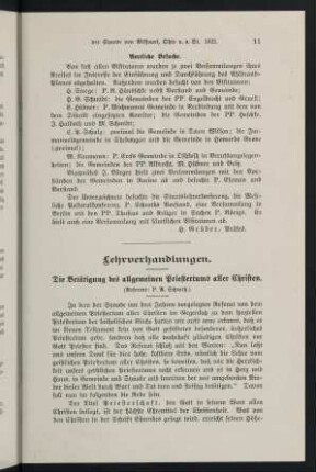 11-32, Lehrverhandlungen