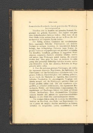 Somatische Zustände durch psychische Wirkung hervorgerufen.