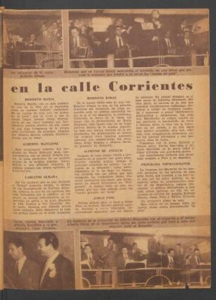 En la calle Corrientes