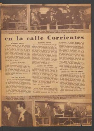 En la calle Corrientes