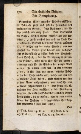 670-681, Die Genugthuung.