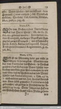 Num. CVI.