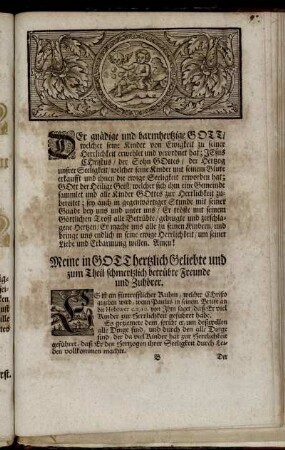 Gedächtniß-Predigt.