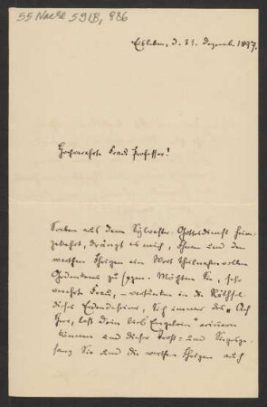 Brief an Hermine Bargiel : 31.12.1897