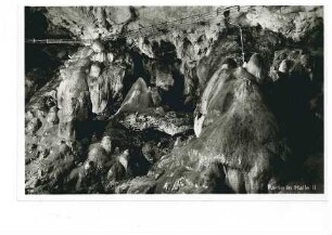 Partie in der Halle II in der Karlshöhle bei Erpfingen