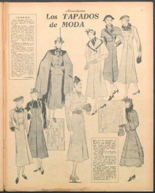 Los tapados de moda [Dibujos]