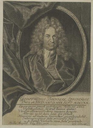 Bildnis des Godofredus Boenigk