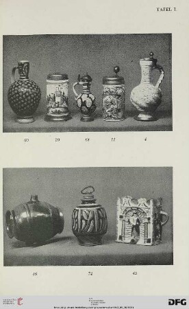 Tafel I-XI