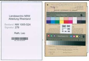 Entnazifizierung Leo Rath , geb. 05.12.1895 (Verw.Angestellter)
