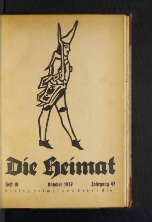 Heft 10. Oktober 1937. Jahrgang 47.