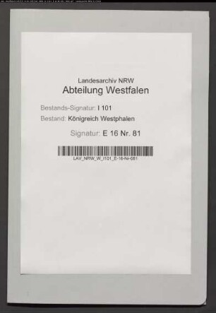 Von den Gemeinden Hakenberg, Asseln und Lichtenau verweigerte Forstkulturdienste