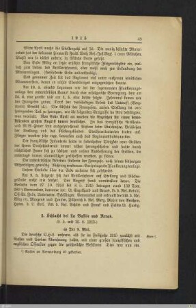2. Schlacht bei La Bassée und Arras