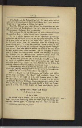 2. Schlacht bei La Bassée und Arras