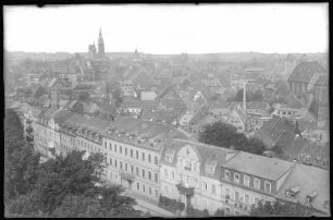 Freiberg. Blick auf Freiberg von der Jakobikirche