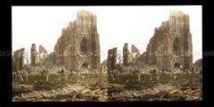 Ruine der Kirche von Langemark
