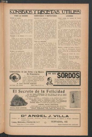 Consejos y recetas útiles : Para la cocina - Confiteria y reportería - Licores