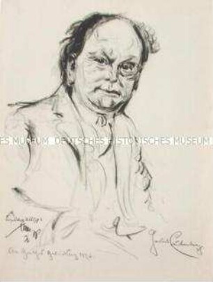 Bildnis des Schriftstellers Herbert Eulenburg