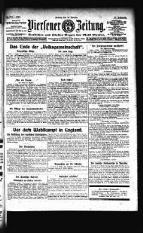 Viersener Zeitung : aelteste Zeitung des Dreistädtegebietes, verbunden mit der "Wacht" in Dülken und Süchteln