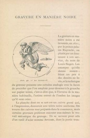 Gravure en manière noire