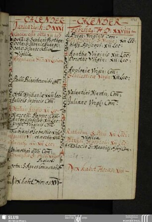 Calendarium